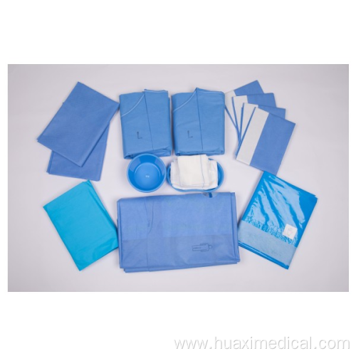 Disposable Urology surgical TUR drape pack